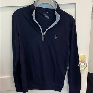 Boy’s navy quarter zip